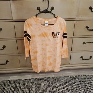PINK 3/4 Sleeve Tee